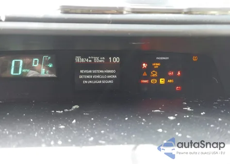 2013 Toyota Prius C Two z USA, uszkodzony, nr VIN JTDKDTB3XD1551848